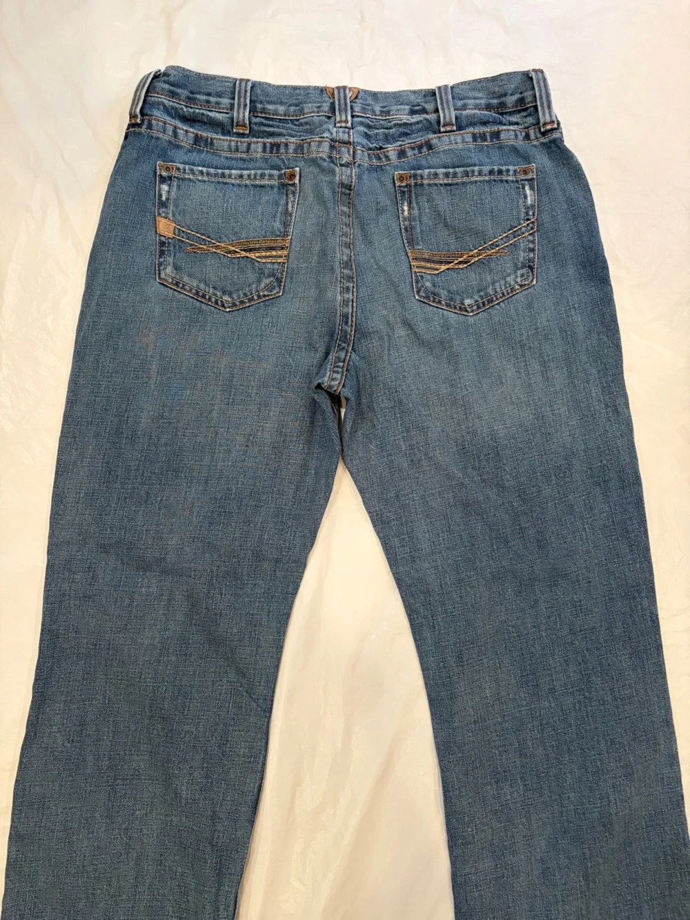 Ariat Denim Jeans Men's 36x30 Blue Med Wash 100% Cotton